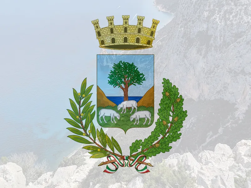Panorama di Lanusei, Ogliastra, Sardegna