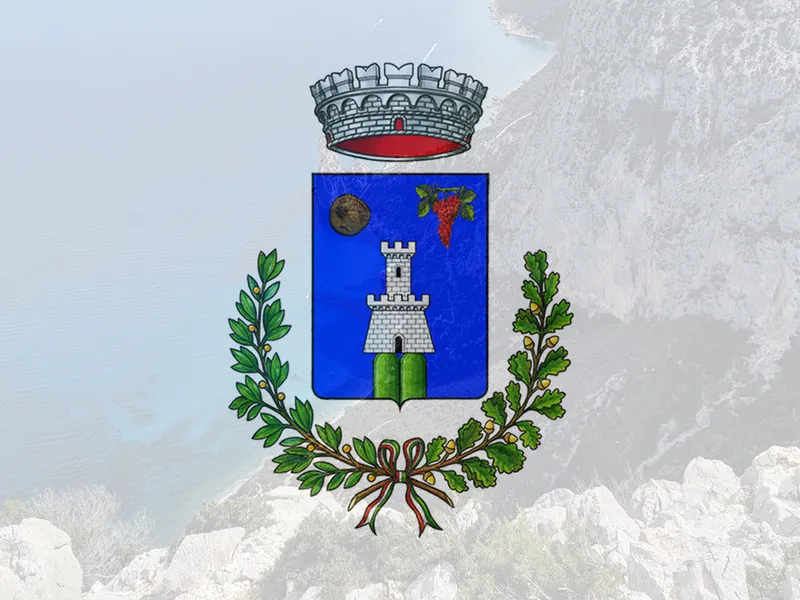Panorama di Osini, Ogliastra, Sardegna